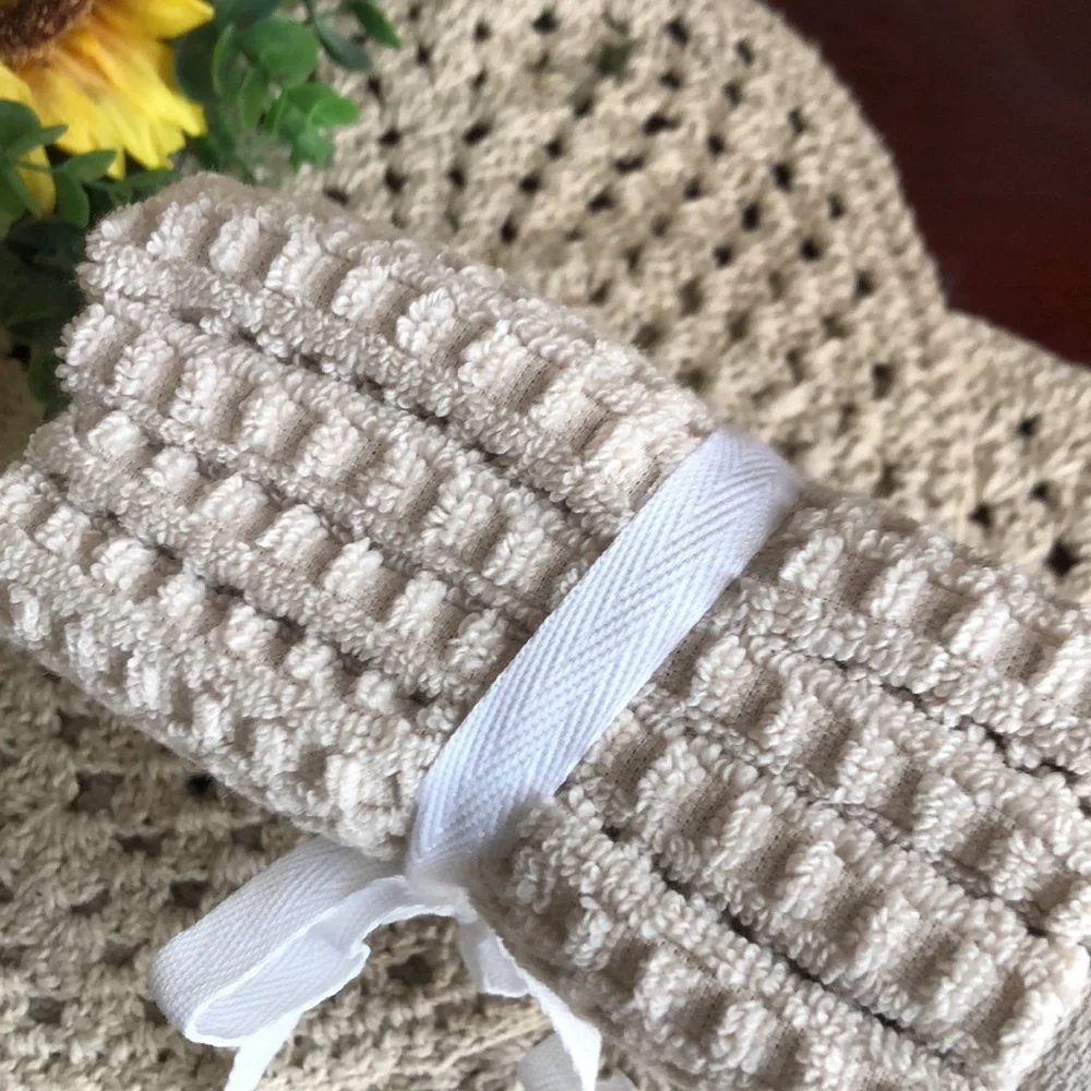 Hotel Balfour Tan Washcloth Set